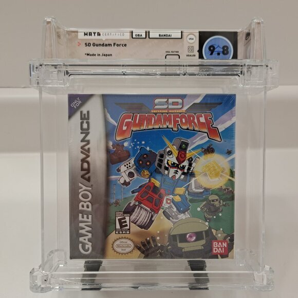 Brand New WATA Graded 9.8 A+  Almost Perfect Very Rare! SD Gundam Force Gameboy - Picture 2 of 5